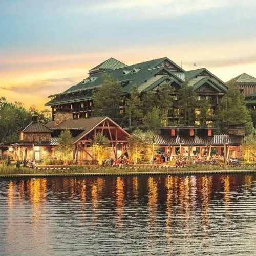 Boulder Ridge Villas lodge-style architecture