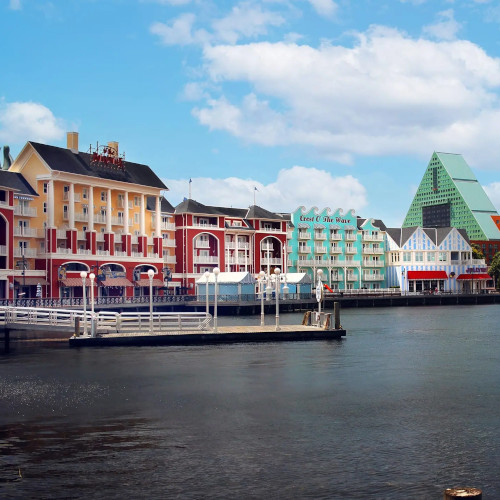 Boardwalk Villas waterfront promenade view