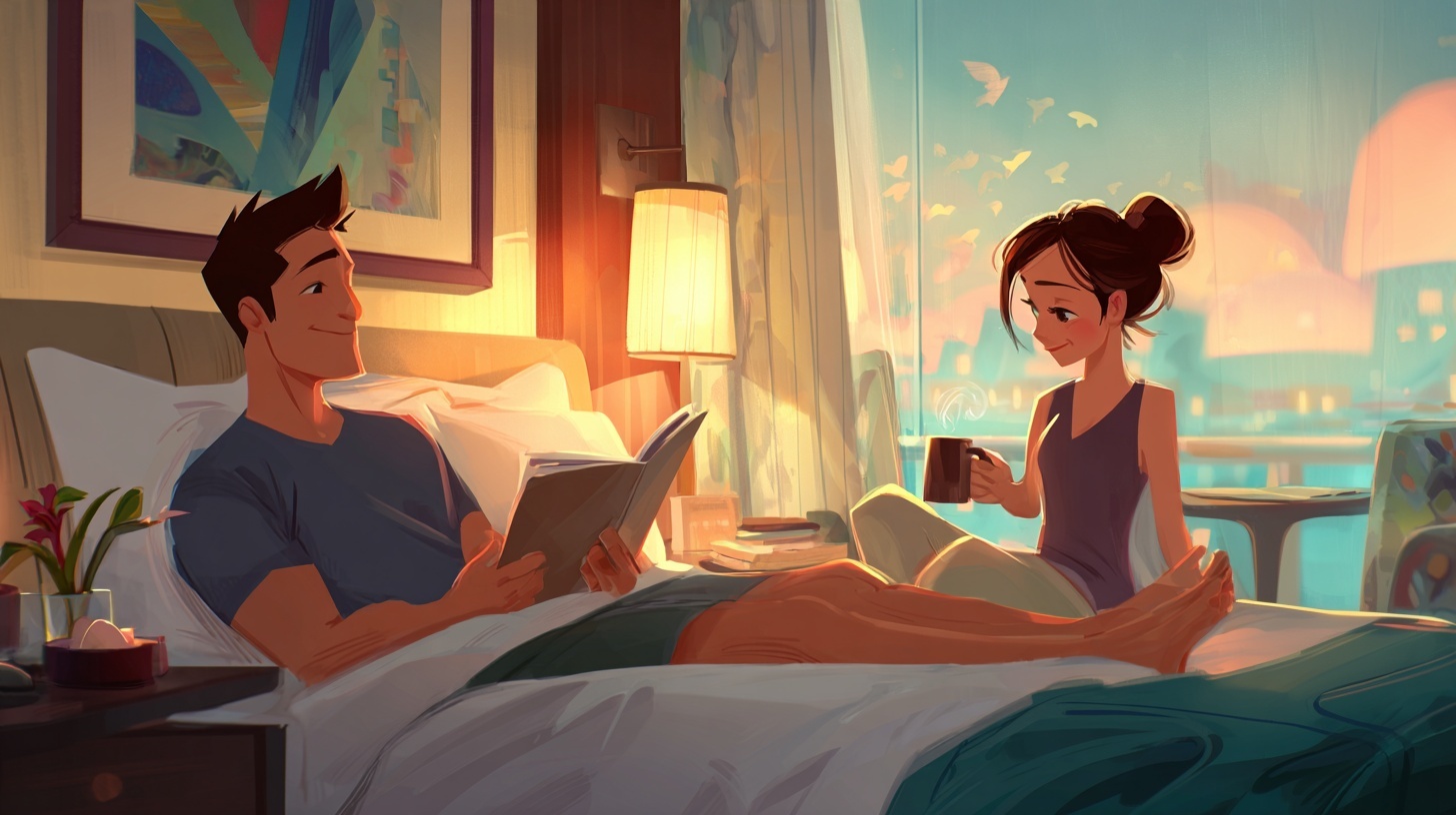 couple-relaxing-in-hotel