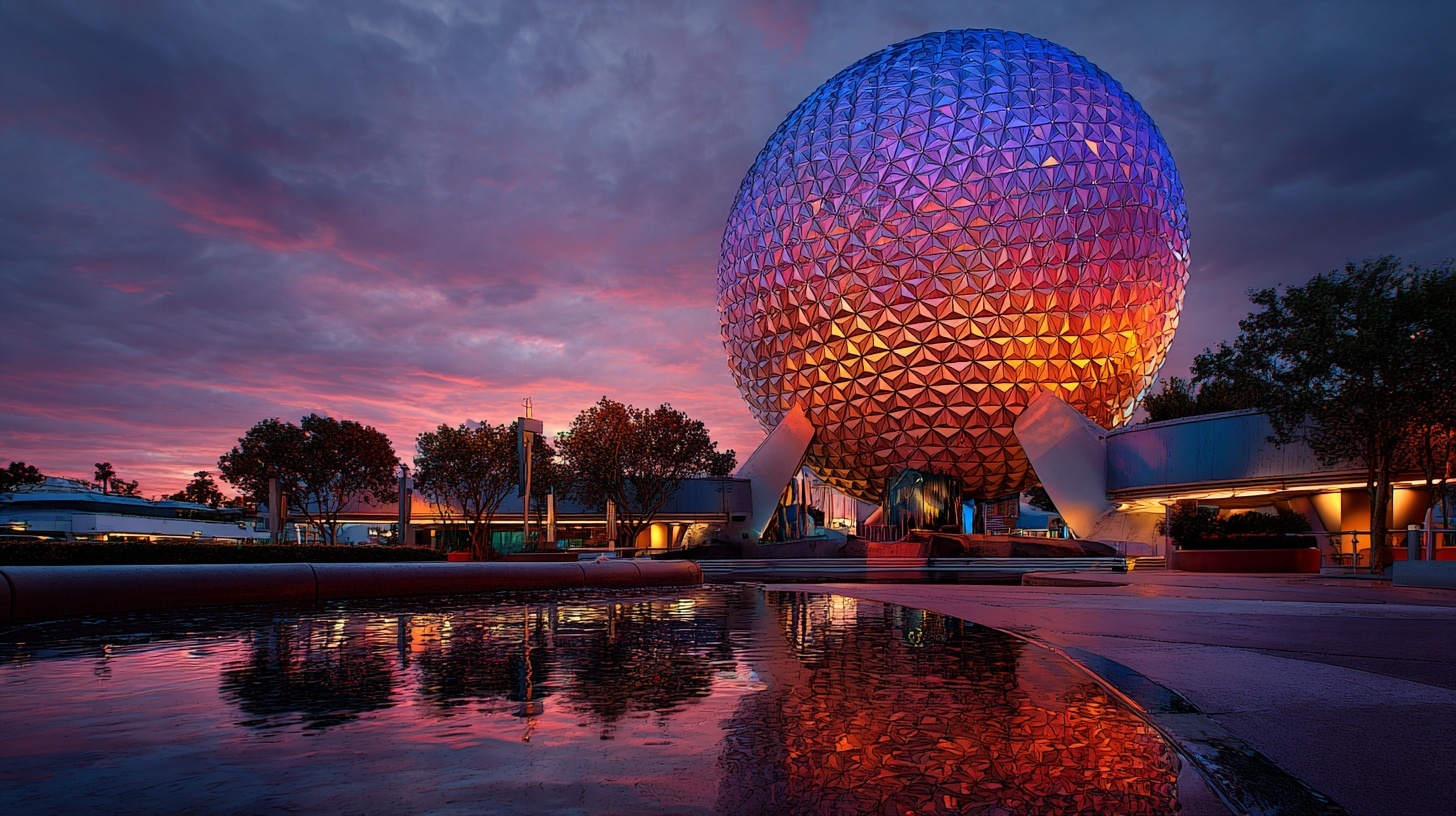 illustration of epcot