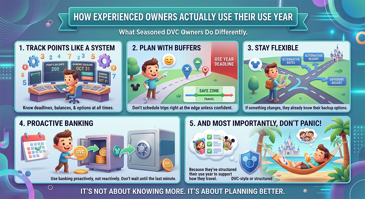 What seasoned dvc owners do differently infographic